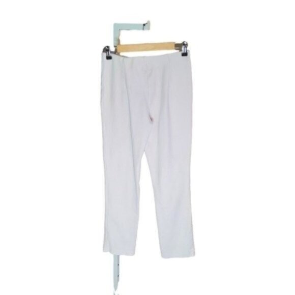 Mod-o-doc Pull On High-rise Stretch Pants White Size Small - Picture 2 of 5